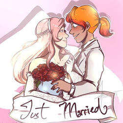 Just married